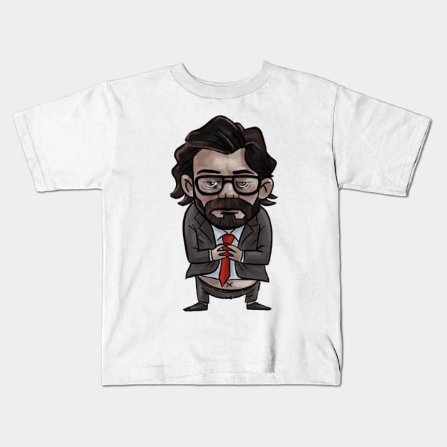 la casa de papel Kids T-Shirt by retinac 